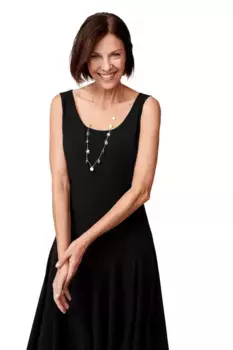 Трикотажное платье HERMANN LANGE Collection "Трикотажные брюки HERMANN LANGE Collection Лена", черный