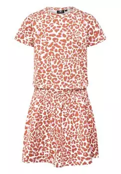 Трикотажное платье Hummel, медно-коричневый