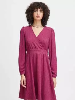 Трикотажное платье ihrelly Ichi, фуксия