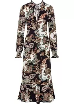 Трикотажное платье из экологически чистой вискозы Bodyflirt, черный