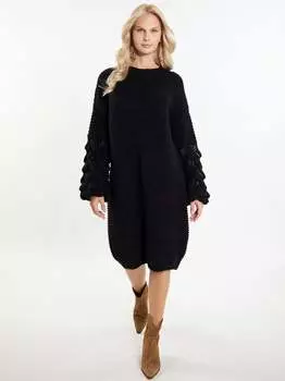 Трикотажное платье Izia, черный