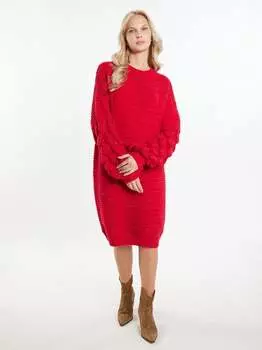 Трикотажное платье Izia, красный