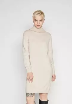 Трикотажное платье Jdylibbyroll Neck Dress JDY, цвет sandshell detail/melange