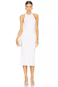 Трикотажное платье Kimi от L'Agence, ivory