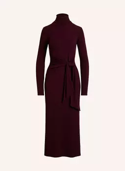 Трикотажное платье LAUREN RALPH LAUREN, темно-красный