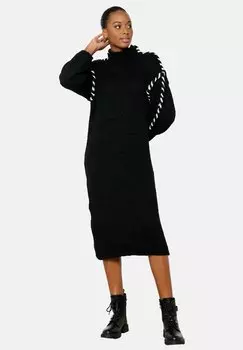 Трикотажное платье LolaLiza, черное