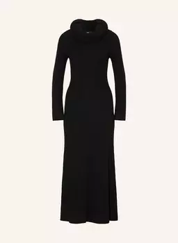 Трикотажное платье Maje, черный