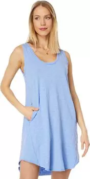 Трикотажное платье-майка Slub с круглым вырезом и швами Mod-o-doc, цвет Antique Lilac