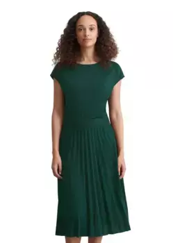 Трикотажное платье Marc O'Polo "и плиссированная юбка", зеленый