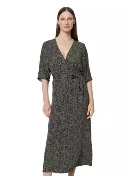 Трикотажное платье Marc O'Polo "из мягкой смесовой вискозы", зеленый