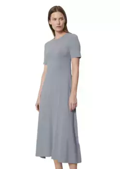 Трикотажное платье Marc O'Polo, выполненное из модала OCS Blended TENCEL, синий