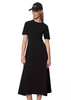 Трикотажное платье Marc O'Polo, выполненное из модала OCS Blended TENCEL, черный