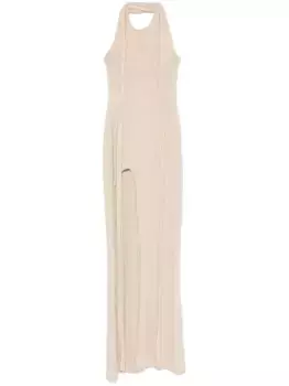 Трикотажное платье миди Aya Muse, нейтральный