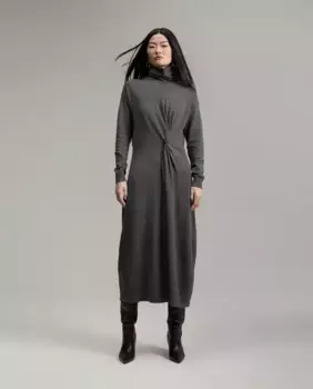 Трикотажное платье миди Lola Casademunt, серый