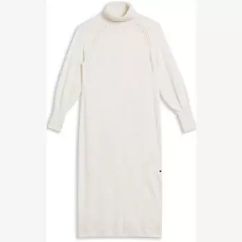 Трикотажное платье миди Malorri со вставками Ted Baker, белый