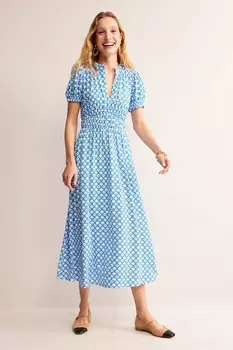 Трикотажное платье миди Rosanna Boden, синий