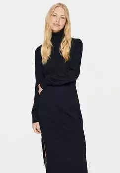 Трикотажное платье MILA ROLL NECK Saint Tropez, ночное небо