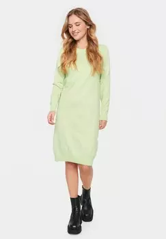 Трикотажное платье MILA Saint Tropez, цвет seedling melange