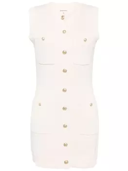 Трикотажное платье мини Catalina Reformation, бежевый