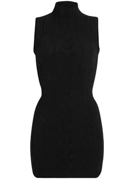 Трикотажное платье мини Julissa Seroya, черный
