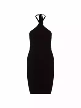 Трикотажное платье мини Remain, черный