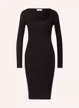 Трикотажное платье Mrs & Hugs, черный