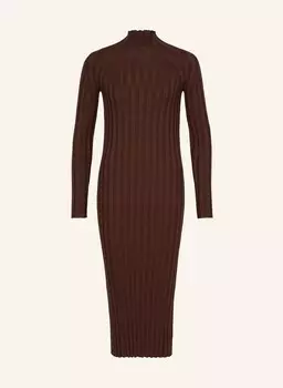Трикотажное платье Mrs & Hugs, коричневый