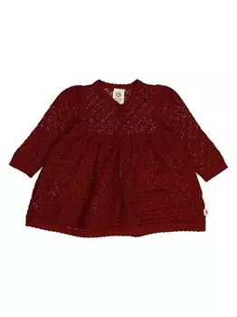 Трикотажное платье Msli By Green Cotton, красный