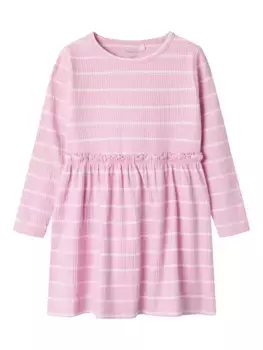 Трикотажное платье Name It "NMFKIANNA LS DRESS", цвет Pastel Lavender