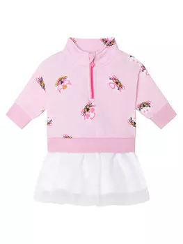 Трикотажное платье обычного кроя Billieblush, розовый