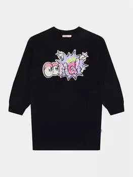 Трикотажное платье обычного кроя Billieblush, синий