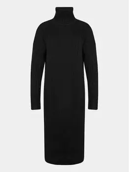 Трикотажное платье обычного кроя Brave Soul, черный