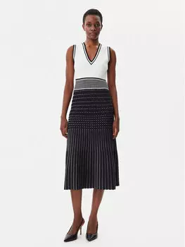 Трикотажное платье обычного кроя LS2516002 Lola Casademunt, черный