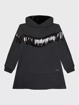 Трикотажное платье обычного кроя Original Marines, черный