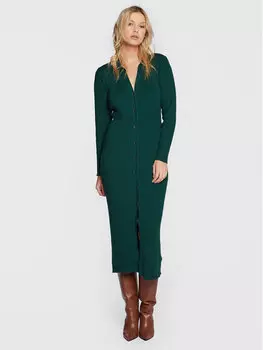Трикотажное платье обычного кроя Pepe Jeans, зеленый