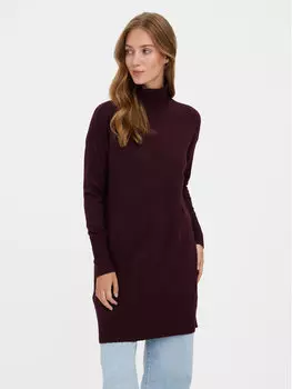 Трикотажное платье обычного кроя Vero Moda, фиолетовый