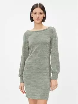 Трикотажное платье обычного кроя Vero Moda, зеленый