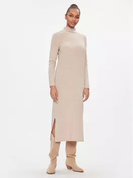 Трикотажное платье обычного кроя Vero Moda, экрю