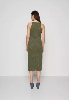 Трикотажное платье ONLY Tall, хаки