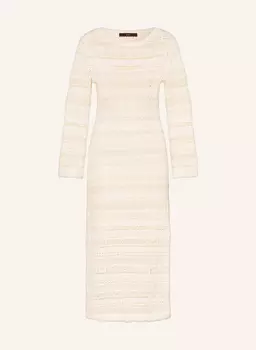 Трикотажное платье Oui, экрю