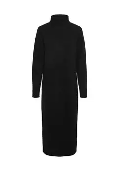 Трикотажное платье PCJULIANA ROLLNECK Pieces, черный