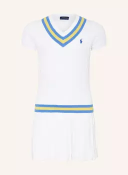 Трикотажное платье Polo Ralph Lauren, мультиколор