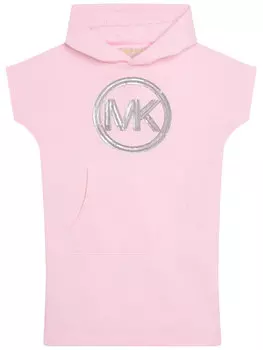 Трикотажное платье regular fit Michael Kors, розовый