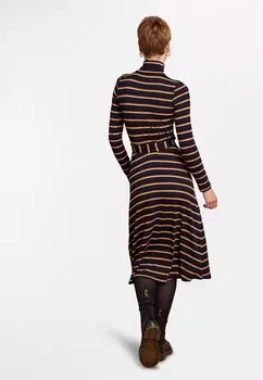 Трикотажное платье ROLLNECK CENTURY STRIPE King Louie, синий