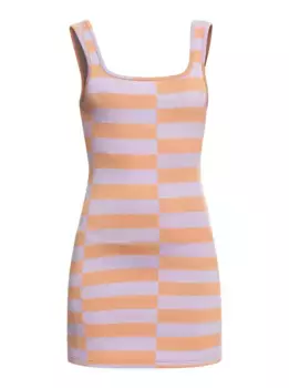 Трикотажное платье Roxy "Living Free", цвет Cork Sunray Stripe