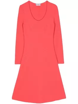 Трикотажное платье с длинными рукавами Ports 1961, розовое