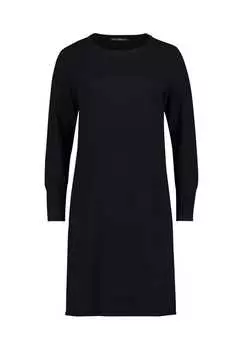 Трикотажное платье с круглым вырезом Betty Barclay, черный