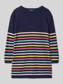 Трикотажное платье с круглым вырезом Blue Seven