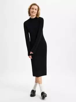 Трикотажное платье S.Oliver Black Label, черный