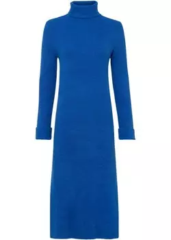 Трикотажное платье с водолазкой Rainbow, синий